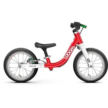 woom GO 1 Kids' Balance Bike Woom Red [Cycling, 1.5-3.5 years, 110 pounds]