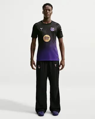 FC Barcelona 2026/27 Stadium Away Men's Kobe Dri-FIT Soccer Replica Jersey Field Purple/Field Purple/Black/Metallic Gold [100% polyester, Machine wash, S-3XL]