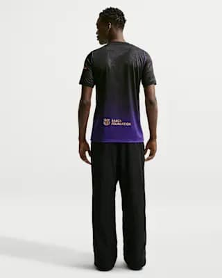 FC Barcelona 2026/27 Stadium Away Men's Kobe Dri-FIT Soccer Replica Jersey Field Purple/Field Purple/Black/Metallic Gold [100% polyester, Machine wash, S-3XL]