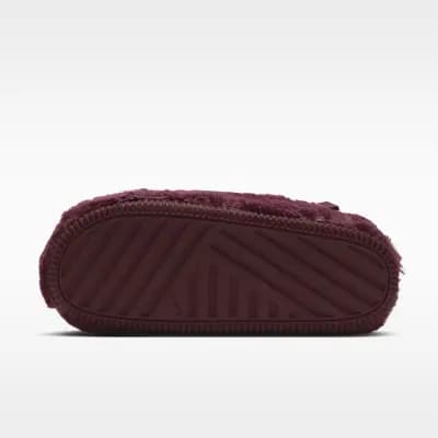 Nike Calm SE Faux Fur Women's Mules Pink Smoke/Mystic Dates [Pink Smoke/Mystic Dates, FZ3119-602]