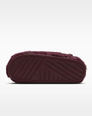 Nike Calm SE Faux Fur Women's Mules Pink Smoke/Mystic Dates [Pink Smoke/Mystic Dates, FZ3119-602]
