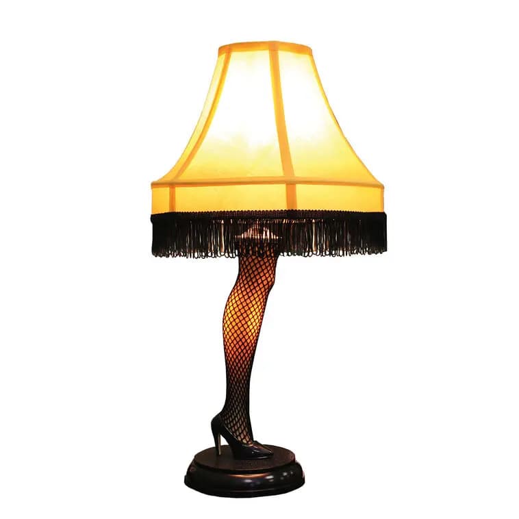 A Christmas Story Leg Lamp, 20\ [Dimensions 9" W x 20" H x 9" D, Count 1, Item number 40000]
