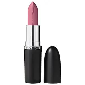 MAC Cosmetics M·A·Cximal Sleek Satin 8HR Full-Coverage Hydrating Lipstick Pink Peppermint [0.12 oz / 3.5 g]