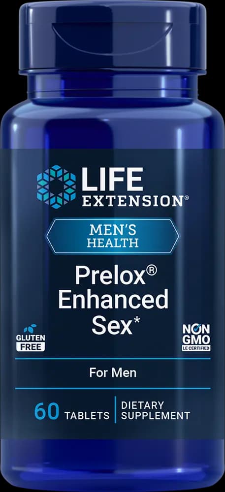 Life Extension Prelox Enhanced Sex 720 mg [1 tablet, 720 mg, corn starch]