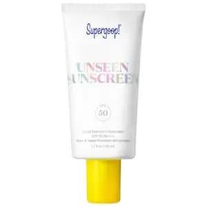 Supergoop! Unseen Sunscreen Invisible Broad Spectrum SPF 50  PA +++ 1.7 oz / 50 mL [Normal, Dry, Combination, and Oily, Gel, 1.7 oz / 50 mL]