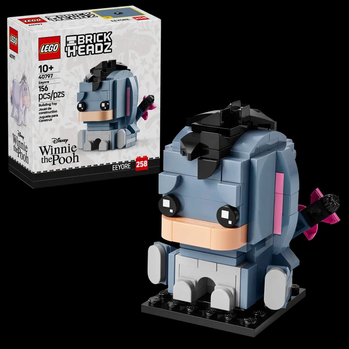 LEGO Eeyore 40797 [156 pieces, ages 10+, BrickHeadz]