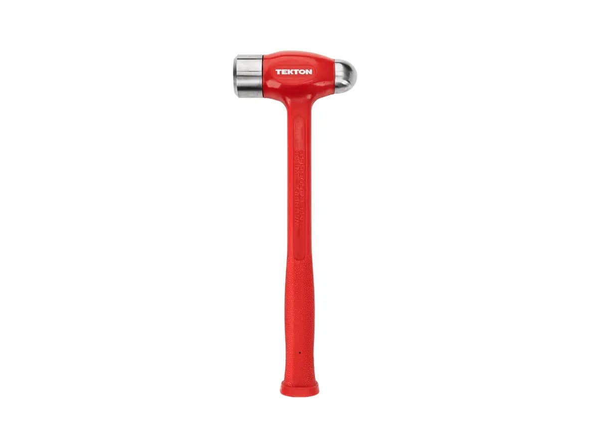 TEKTON 47 oz. Ball Peen Dead Blow Hammer [A. Length (in.) 13.6, B. Width (in.) 4.8, C. Height (in.) 1.7]