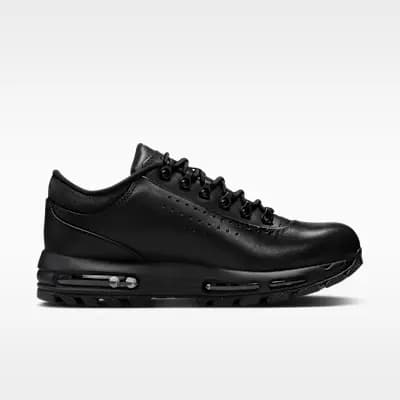 Nike Air Max Goadome Low SP Men's Shoes Black/Anthracite/Black [Black/Anthracite/Black, Rubber outsole gives you everyday traction., IQ0641-001]