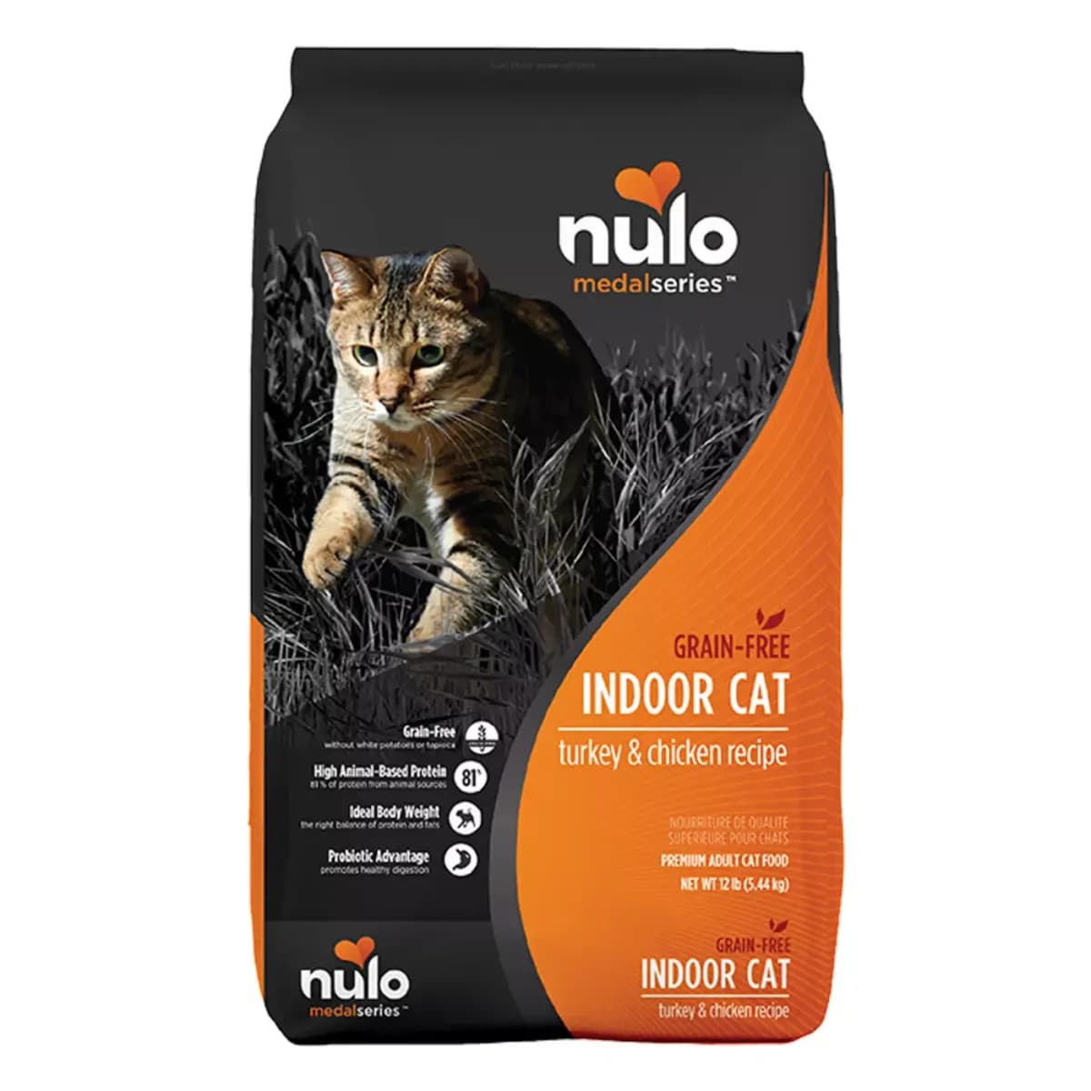 Nulo MedalSeries Adult Dry Cat Food - Grain Free, Turkey & Chicken [Food Type Dry, Food Consistency Kibble, Life Stage Adult, Flavor Turkey and Chicken]