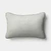 12''x20'' Lumbar Botanical Printed Throw Pillow Green - Threshold™ [1.2 Pounds, Rectangle (shape), 1]