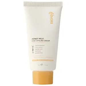 Gisou Mini Honey Milk 5-in-1 Styling Cream 1.69 oz/50ml [Fine, Medium, and Thick, 1.69 oz/50ml, Style Memory Complex]