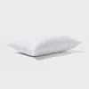 Standard/Queen 2pk Firm Support Dorm Bed Pillows Cover Made with Recycled Materials Moisture Wicking Allergy Protection - Room Essentials™ [3 Pounds, Rectangle (shape), 100% Polyes