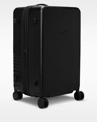 Nike Medium Checked Luggage 26" Hardshell (96L) Black/Black/Black [Body: 100% polycarbonate. Lining: 100% polyester., Spot clean, ONE SIZE]