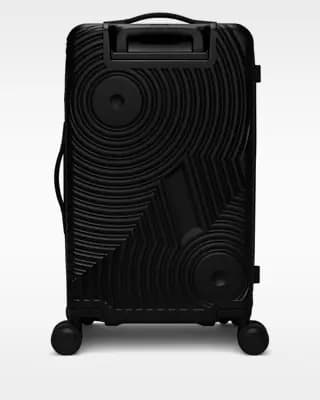 Nike Medium Checked Luggage 26" Hardshell (96L) Black/Black/Black [Body: 100% polycarbonate. Lining: 100% polyester., Spot clean, ONE SIZE]