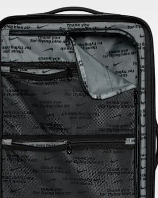 Nike Medium Checked Luggage 26" Hardshell (96L) Black/Black/Black [Body: 100% polycarbonate. Lining: 100% polyester., Spot clean, ONE SIZE]