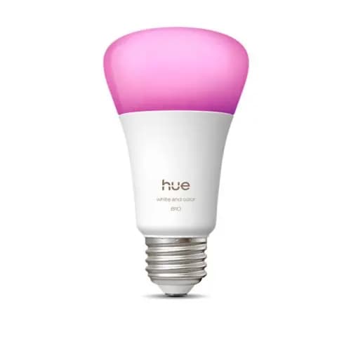Philips Hue White and color ambiance 60W A19 - E26 smart bulb [Standby power consumption 0.2 W, Color temperature 1000-20000 K, Power 7.2 W]