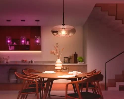 Philips Hue White and color ambiance 60W A19 - E26 smart bulb [Standby power consumption 0.2 W, Color temperature 1000-20000 K, Power 7.2 W]