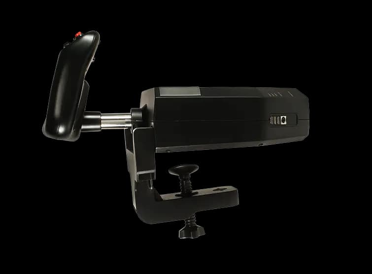 Logitech Flight Yoke System - Black [7.28 in (18.5 cm), 12.2 in (31 cm), 18.27 in (46.4 cm)]