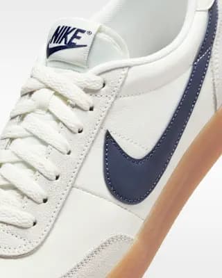 Nike Killshot 2 Leather Men's Shoes Sail/Gum Yellow/Midnight Navy [Sail/Gum Yellow/Midnight Navy, M 6 / W 7.5, M 6.5 / W 8, M 7 / W 8.5, M 7.5 / W 9, M 8 / W, Various stitching and