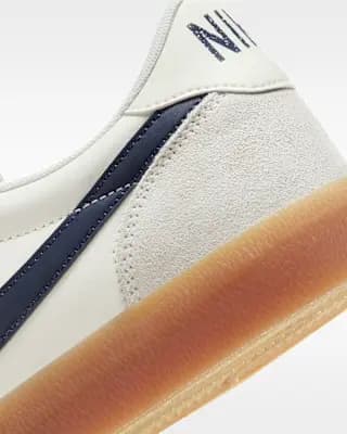 Nike Killshot 2 Leather Men's Shoes Sail/Gum Yellow/Midnight Navy [Sail/Gum Yellow/Midnight Navy, M 6 / W 7.5, M 6.5 / W 8, M 7 / W 8.5, M 7.5 / W 9, M 8 / W, Various stitching and