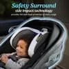 Graco SnugRide SnugFit DLX Infant Car Seat Featuring Safety Surround - Jacks: Anti-Rebound Bar, LATCH Compatible, Machine Washable Seat Pad [Dimensions (Overall) 30.7 Inches (H) x 