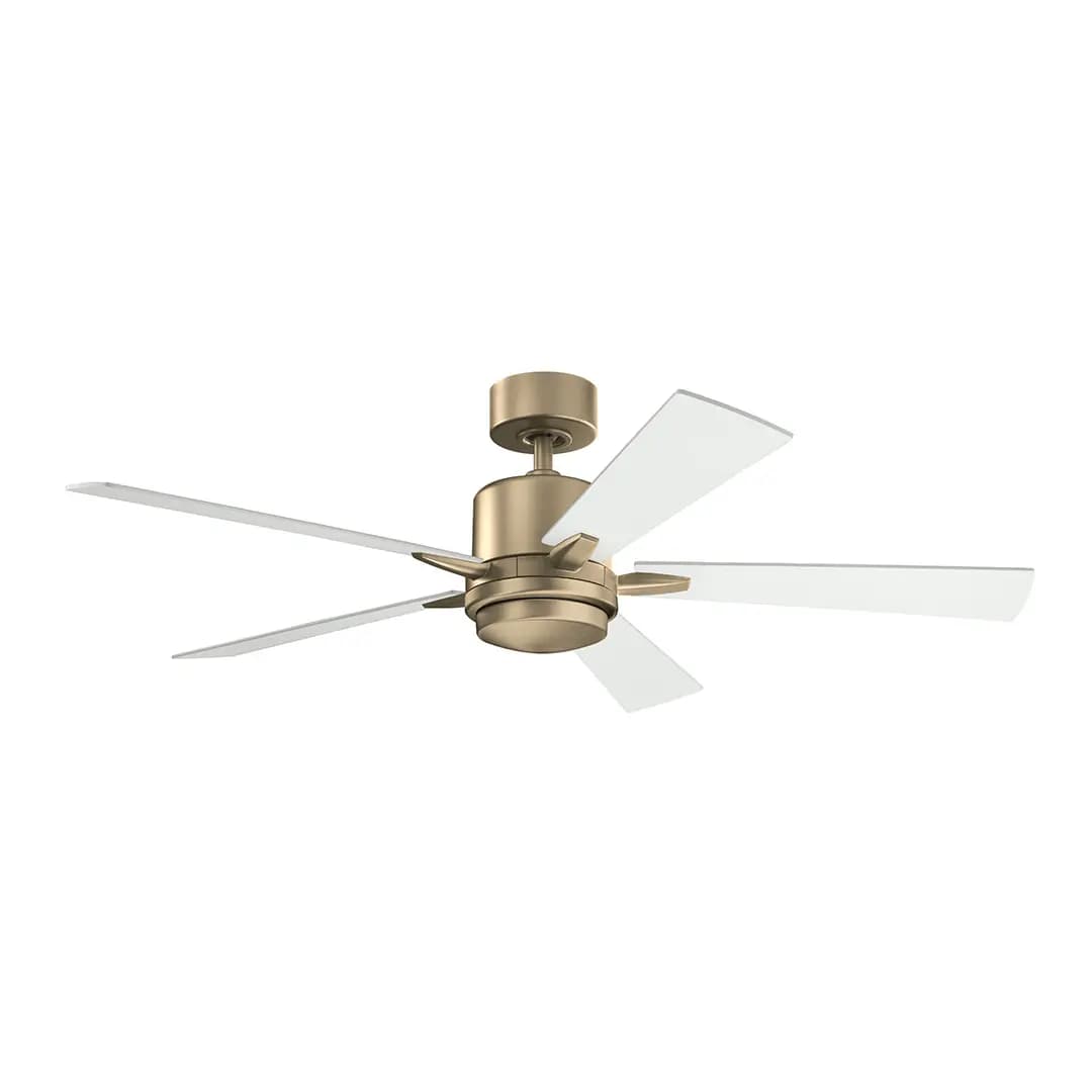Kichler Lucian Ceiling Fan Brushed Nickel [Attribute 52", Attribute 5 Blades, Attribute 3000K]