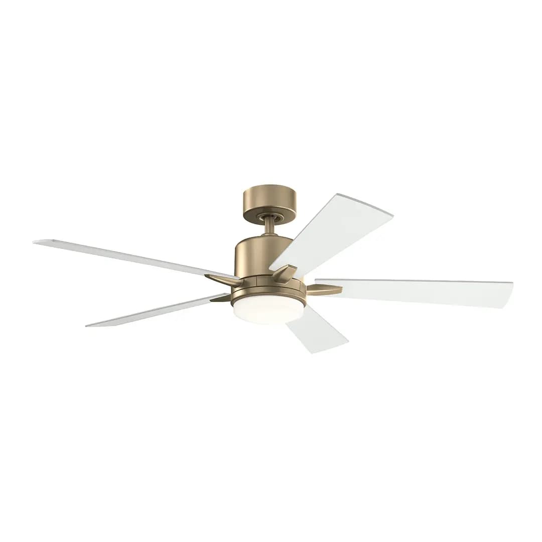 Kichler Lucian Ceiling Fan Brushed Nickel [Attribute 52", Attribute 5 Blades, Attribute 3000K]