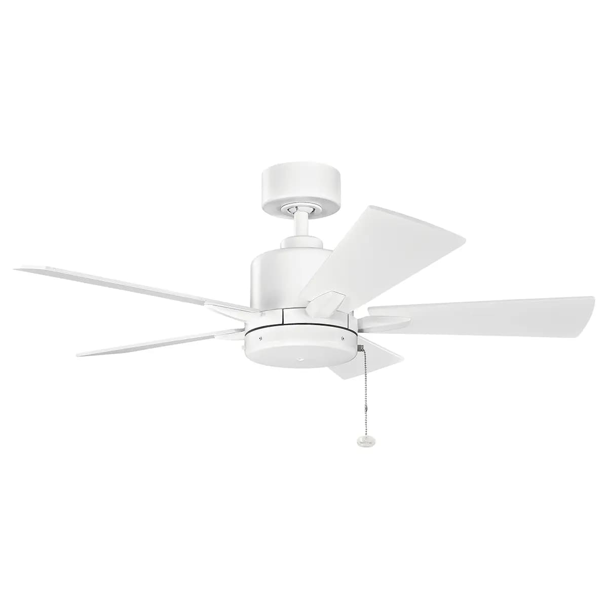 Kichler Lucian Ceiling Fan Brushed Nickel [Attribute 52", Attribute 5 Blades, Attribute 3000K]