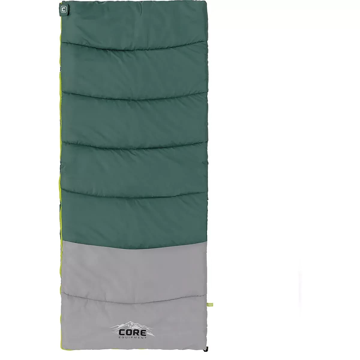 CORE CORE Equipment 30F Rectangle Sleeping Bag [100% polyester, 204, 30 - 39 Degrees]