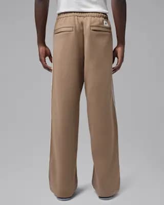 Air Jordan x Howard University Men's Pants Archaeo Brown/Cream II/Sail [Body: 94% polyester/6% spandex. Pocket bag knuckle side: 100% cotton., Machine wash, XS-3XL]