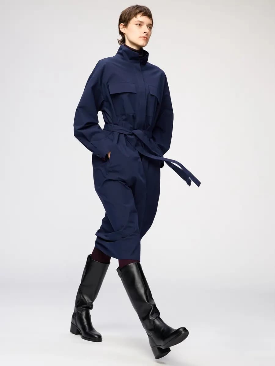 Uniqlo Boots Black [Imported, Do not wash, Do not dry clean, Soft lining provides A comfortable fit.]