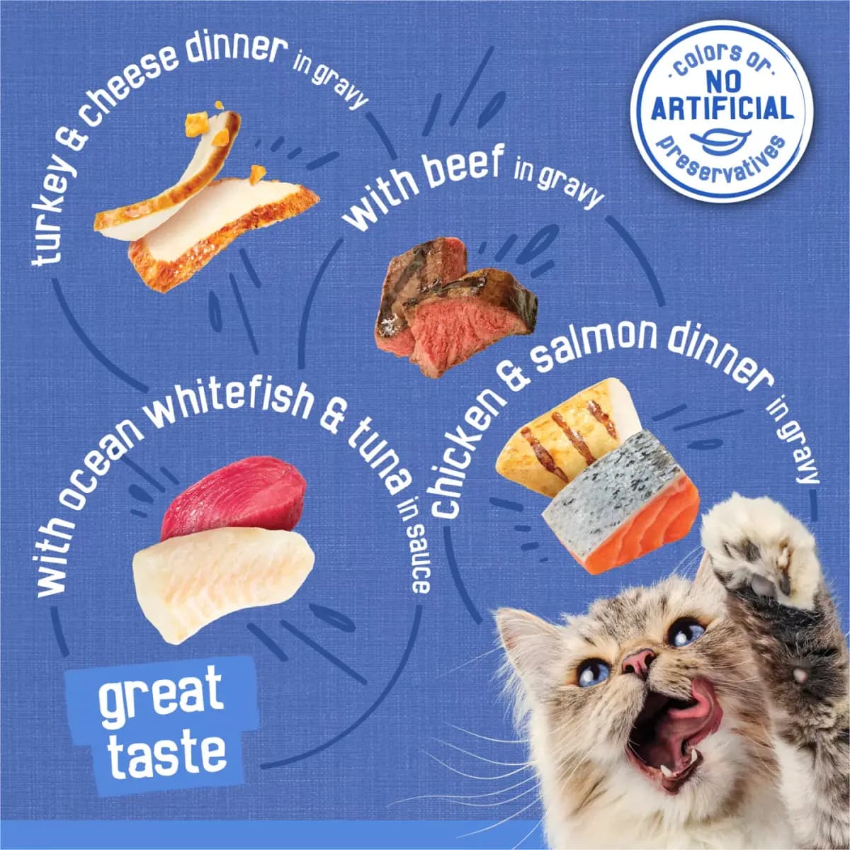 Friskies® Shreds Adult Cat Wet Food - Variety Pack, 5.5 Oz [Features & Benefits Purina Friskies gravy wet cat food varie, Item Number 5366006, Brand Friskies Shreds, Food Type Shre