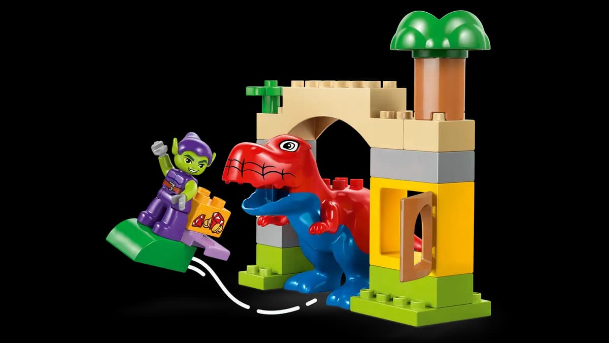 LEGO Dinosaur Spidey-Rex vs. Green Goblin 10463 [25 pieces, ages 2+, Marvel]