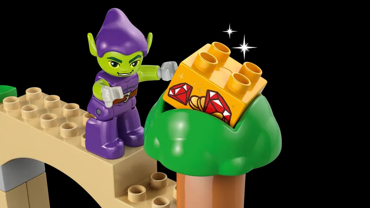 LEGO Dinosaur Spidey-Rex vs. Green Goblin 10463 [25 pieces, ages 2+, Marvel]