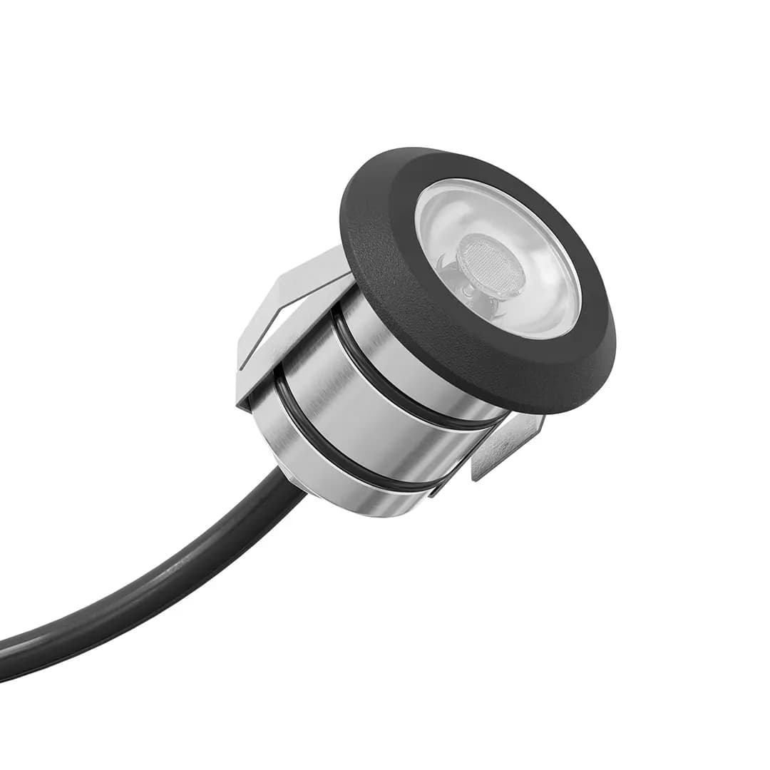 Kichler Landscape LED Accent Light Black Brass [Attribute In-Ground, Attribute 2700K, Attribute 200 Lumens]