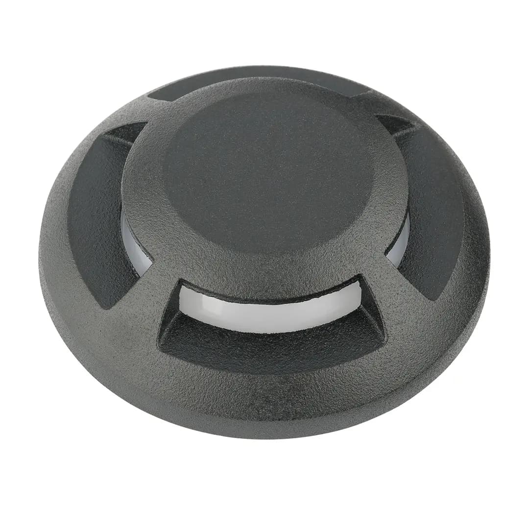 Kichler Landscape LED Accent Light Black Brass [Attribute In-Ground, Attribute 2700K, Attribute 200 Lumens]