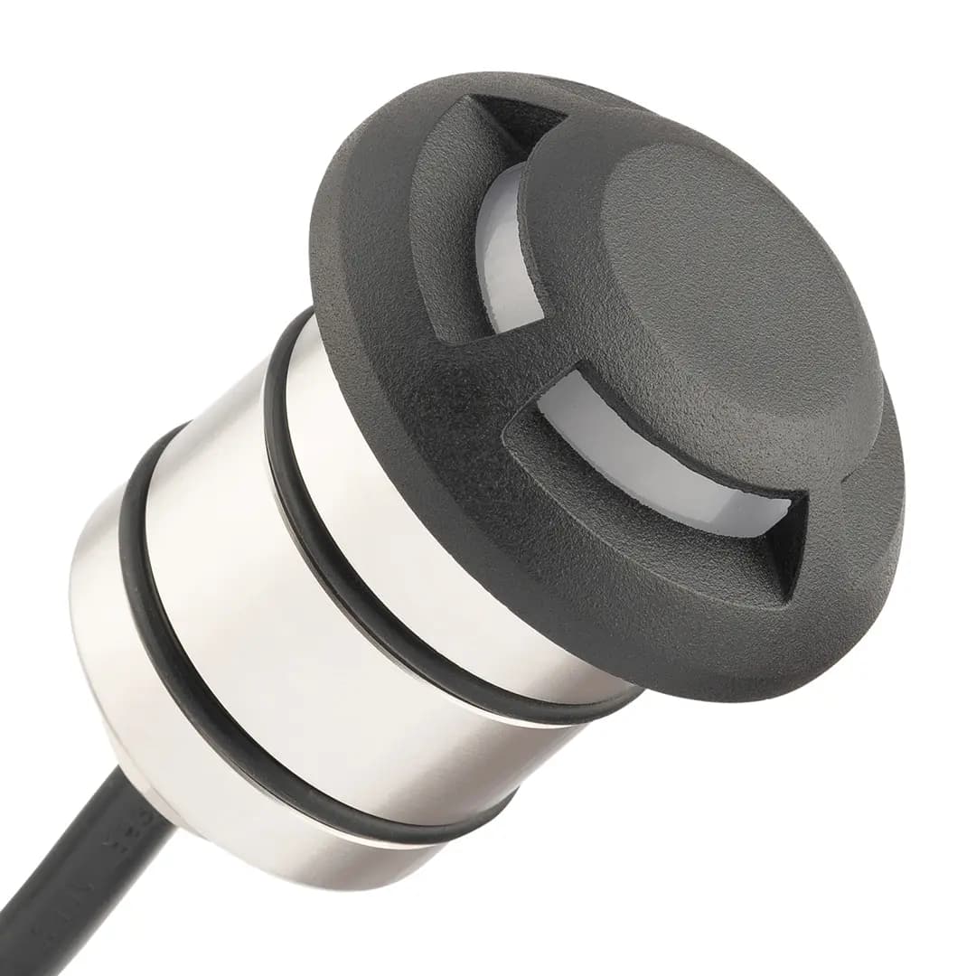 Kichler Landscape LED Accent Light Black Brass [Attribute In-Ground, Attribute 2700K, Attribute 200 Lumens]