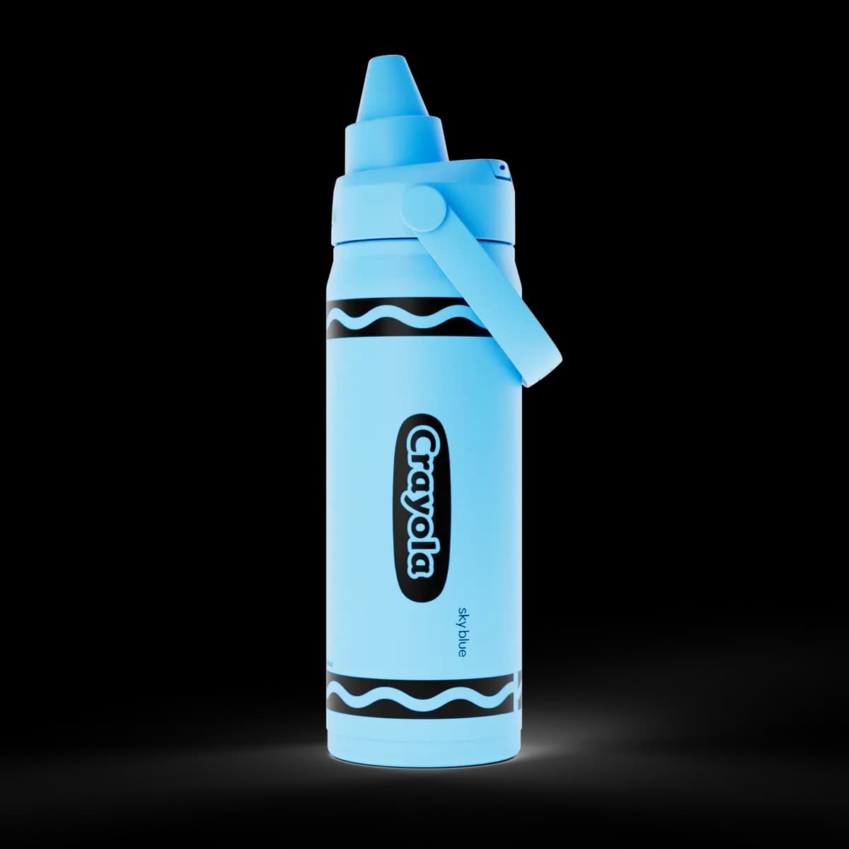 CamelBak Crayola Chug 16oz Bottle, Insulated Stainless Steel [Crayola-inspired design, Vacuum-insulated stainless steel, Chug-style cap]
