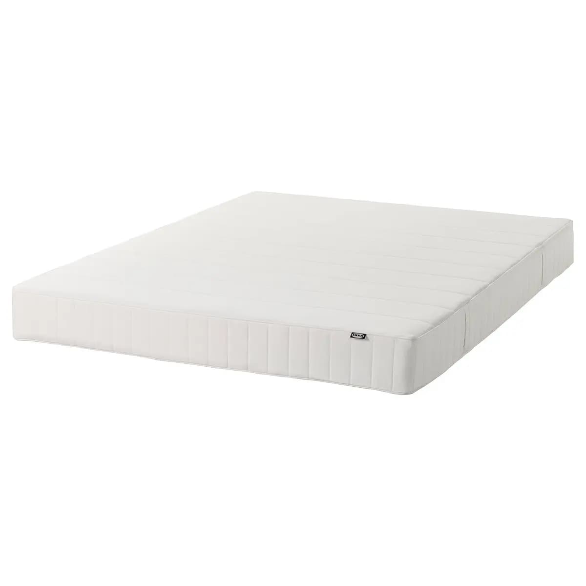 IKEA VESTERÖY Pocket spring mattress, firm/white Queen [Length 79 1/2 ", Width 59 7/8 ", Thickness 7 7/8 "]