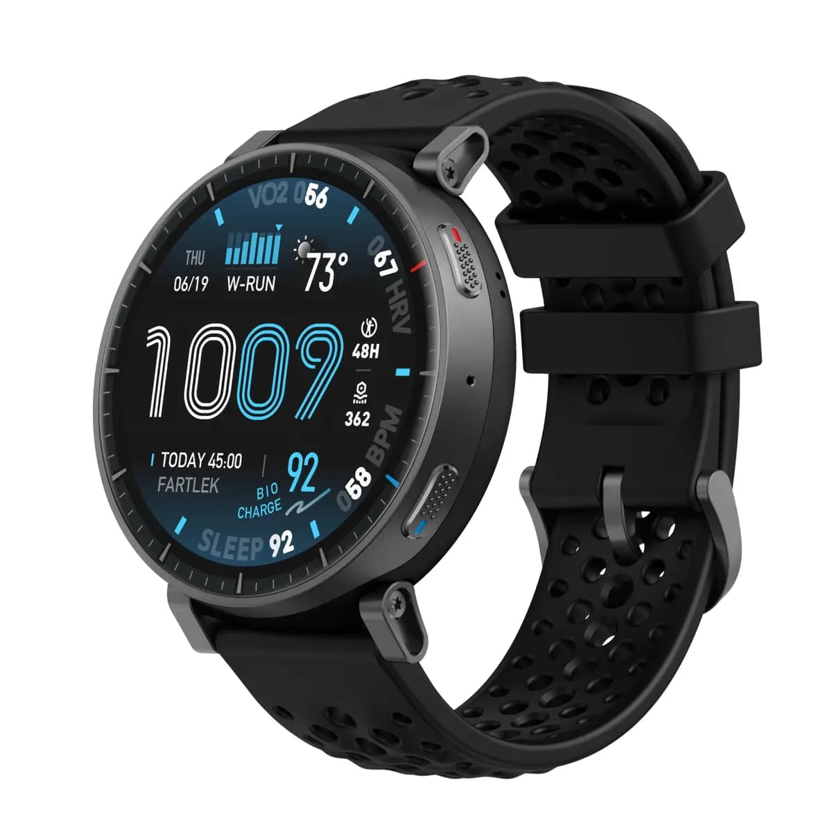 Amazfit Active Max [48.5 x 48.5 x 12.2mm, 1.5", Up to 25 days]
