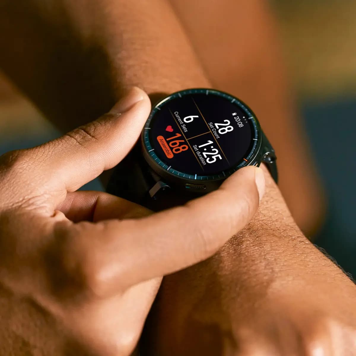 Amazfit Active Max [48.5 x 48.5 x 12.2mm, 1.5", Up to 25 days]