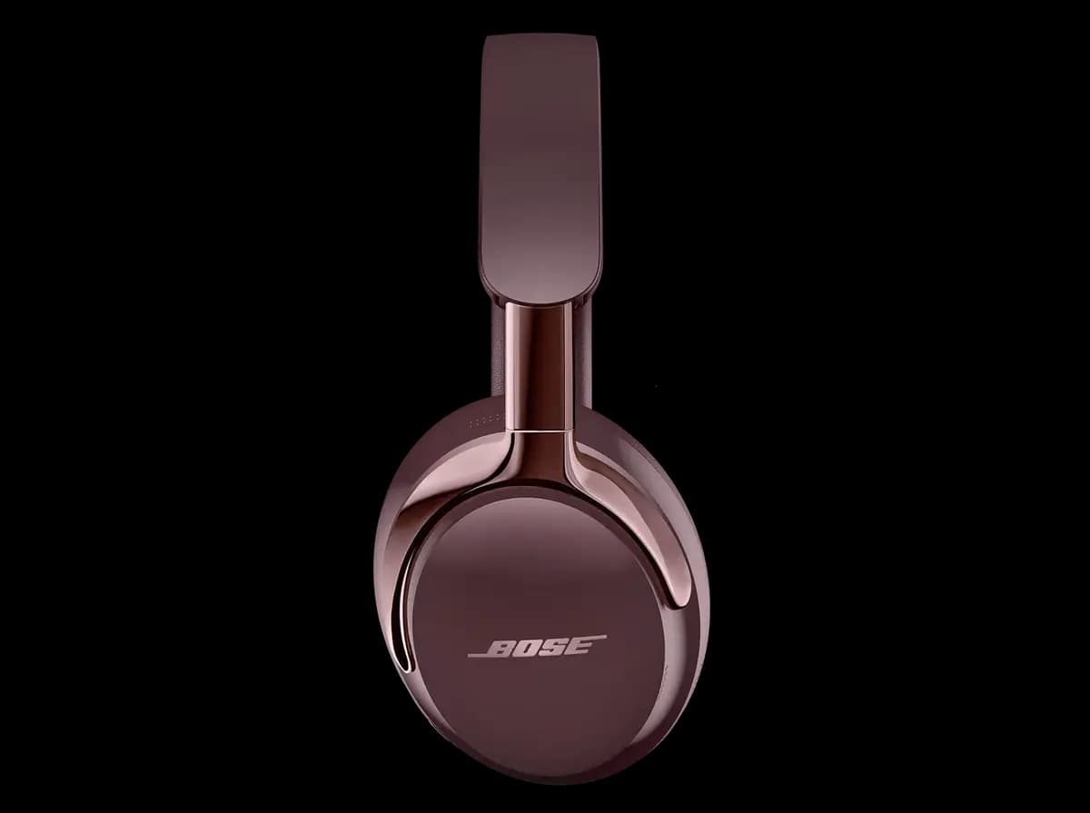 Bose QuietComfort Ultra Headphones (2nd Gen) Cherry Chocolate [Around Ear Circumaural, On Head Adjustable, Removable Cushion]