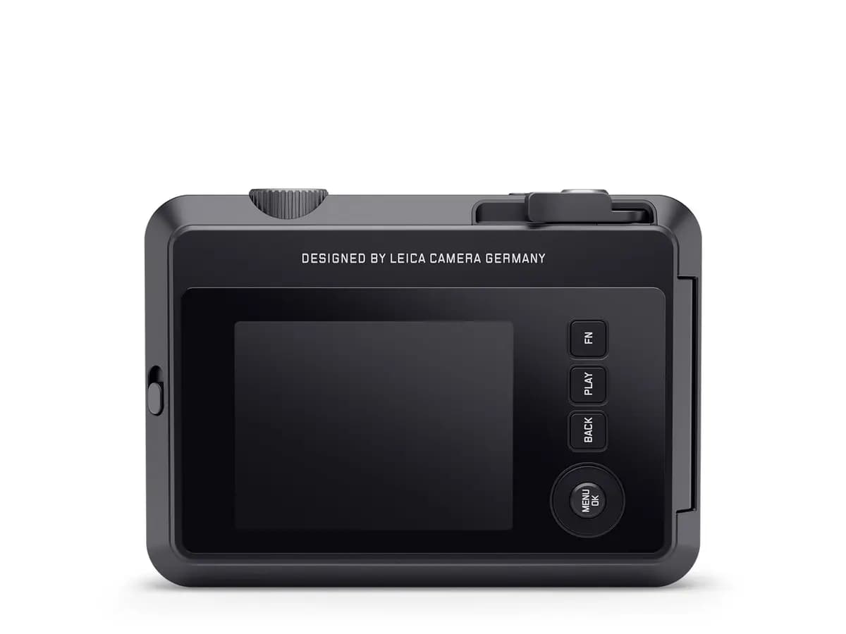 Leica SOFORT 2 Black [Clean Leica Product Design, Seamlessly connected with the Leica FOTOS app, Transfer and print all images from the Leica FOTOS App Gallery even from other Leic