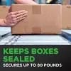 Scotch Tough Grip Moving Packaging Tape with Dispenser: Clear Packing Tape for Moving Boxes & Shipping, 1.88" x 1000" [Tape Dimensions 1.88 Inches (W) x 1000 Inches (L), Package Qu