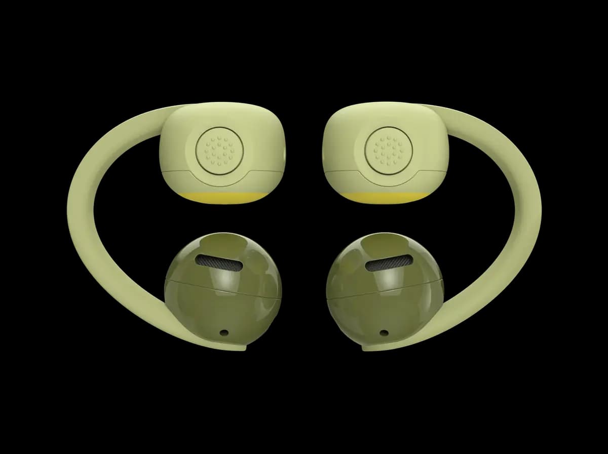 Bose Sport Open Earbuds Eucalyptus Green [Open Ear, 2 Microphones, No]