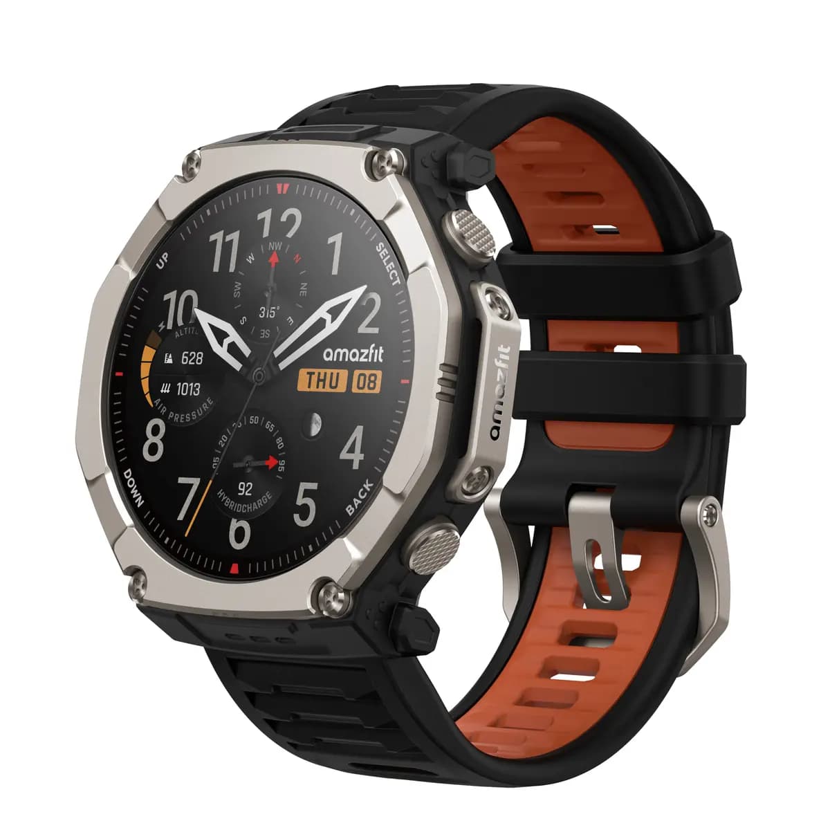 Amazfit T-Rex Ultra 2 [51 x 51 x 14.3mm, 1.5", 10 ATM]