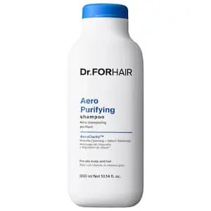 Dr.FORHAIR Aero Purifying Shampoo for Oily Hair & Buildup 10.14oz/300ml [Fine, Medium, and Thick, 10.14oz/300ml]