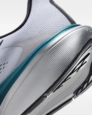 Nike Pegasus 42 Men's Road Running Shoes Football Grey/Bright Spruce/Metallic Silver/Black [Weight: Approx. 300g/10.59oz (Men’s US 10), Heel-to-toe drop: 10mm, Football Grey/Bright