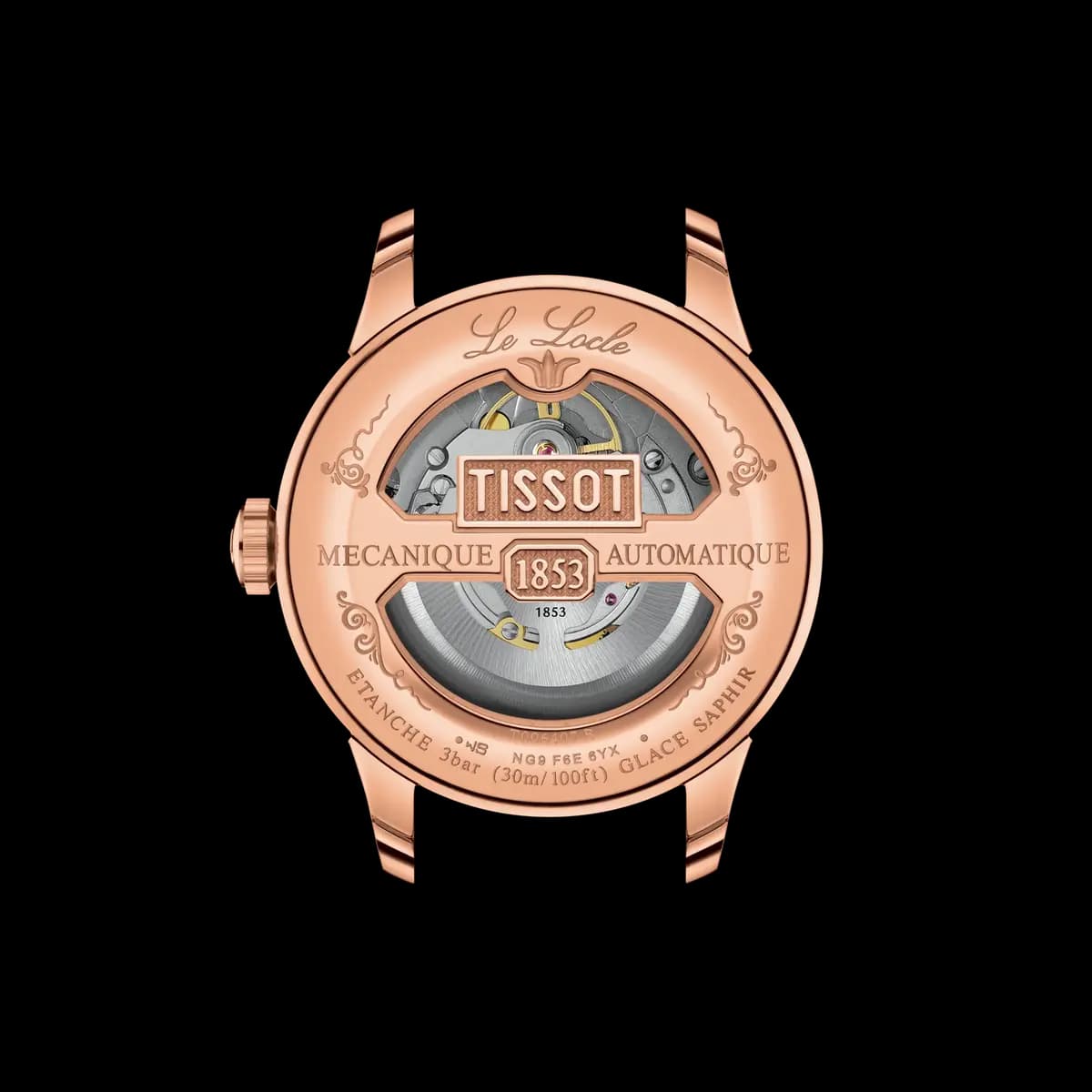 Tissot Le Locle 39.3mm Green T0064073309300 [39.30 mm, Swiss automatic, 30 m]
