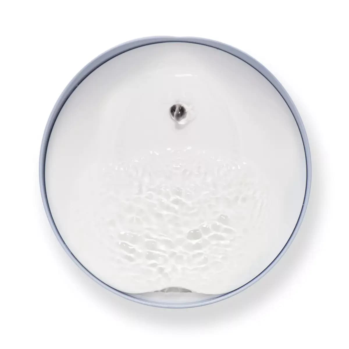 Catit® PIXI Cat Drinking Fountain [Includes (1) 2.5 L fountain, Super-silent & fully, Intended Pet(s) Cat, Color Blue, Product Dimensions 8 in x 8 in x 6.7 in]